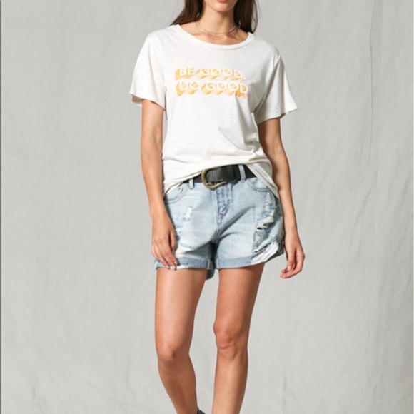 Be Good Do Good Graphic Tee - Clay - Picture 2 of 6